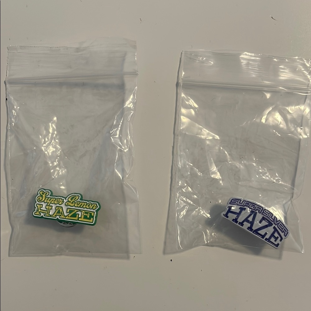 Cannabis strain pins